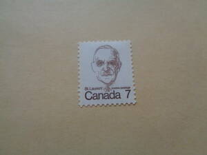 カナダ切手　1974年　 Louis St. Laurent　Caricature Definitives　第12代首相サン・ローラン？