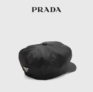 新品PRADA RE-NYLON ロゴハット キャスケット Ｌ　プラダ キャップ 59㎝