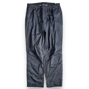 国内正規品★ Columbia コロンビア OMNI TECH オムニ テック NYLON ナイロン PANT Lサイズ BLACK パンツ 黒 撥水 クライミング 登山