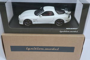ignition model イグニッションモデル 1/18 IG0202 Mazda RX-7(FD3S)Spirit R Type A White 2 スピリットR タイプA 墨入れ加工品 現状品