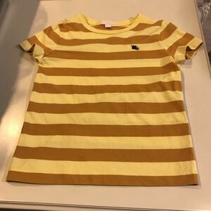 ◯美品　着用少ない　バーバリーチルドレン　6歳　110サイズ　ボーダー半袖Tシャツ 男女兼用　キッズ　子供　即決あり