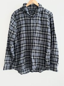 【送料込】JOSEPH HOMME 　ジョゼフオム　シャツ　【メンズ】Lサイズ　グレー×ブラック×ホワイト等　長袖　大人　おしゃれ　6448283