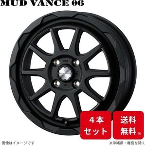 ウェッズ ホイール ウェッズアドベンチャー マッドヴァンス06 ソリオ MA27S/MA37S/MA47S スズキ 14インチ 4H 4本セット 0040201 WEDS