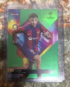 【99枚限定】Topps finest soccer 2023-24 バルセロナ　ペドリ　pedri