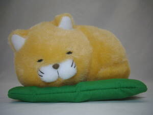 ひげまんじゅう 座布寝 ST ふくにゃん ぬいぐるみ マスコット 体長：約１２cm 送料２２０円～ 猫 ねこ ネコ 他) みーさま 黒豆 ほとけ 