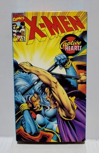 激レア 中古VHS　X-MEN Captive HEARTS (4)　1993年　USA製?　超希少　　売り切り　　 !!