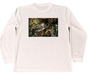 ティントレット　ドライ　Tシャツ　名画　絵画　アート　グッズ　最後の晩餐　　ロング　ロンT　長袖