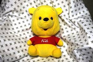 ★中古 ディズニーDisney ベビープー BABY POOH ぬいぐるみ 約30cm ２等身 かわいい★