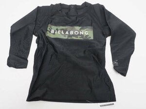 BILLABONG ビラボン キッズ用ラッシュガード 長袖 子供用 マリンスポーツ ビーチ アウトドア カラー:BK サイズ:110[1N-AJ015-851-6]