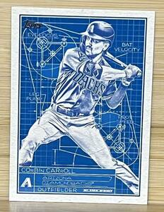 2024 Topps Series 1 コービン・キャロル Corbin Carroll Superstar Blueprint #SB-14