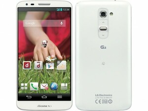 【新品未使用】 docomo LG G2 L-01F ホワイト 判定○