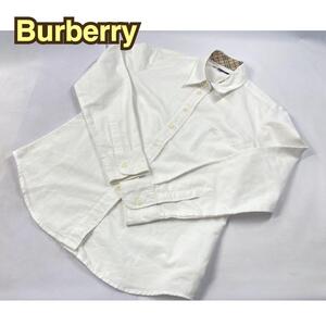 バーバリー　シャツ　カッターシャツ　Burberry シャツ　メンズ　お洒落　サイズ : L