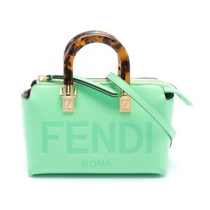 フェンディ バイザウェイ ミニ ブランドオフ FENDI レザー ハンドバッグ レザー 中古 レディース