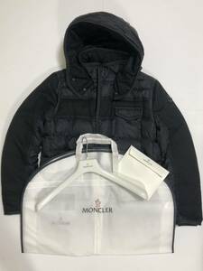 超美品 MONCLER RYAN モンクレール ライアン ブラック 3 ダウンジャケット 付属品 完品 ダウン ジャケット ブルゾン モンクレールジャパン