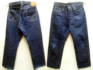 即決[W34]濃紺 FULLCOUNT 0105 赤タブ ワイドストレート ルーズ 1953年 13.7oz ビンテージ復刻 デニム パンツ FULL COUNT■5245