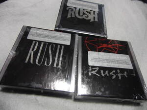 RUSH CD BOX SECTOR1,2,3 【輸入盤紙ジャケCD BOX ３セット】