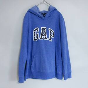 【値段交渉可】GAP　ギャップ　ロゴパーカー　Lサイズ