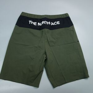 極美品 ノースフェイス THE NORTH FACE エイペックスライトショート APEX Light Short NB91973 カーキ メンズ XL