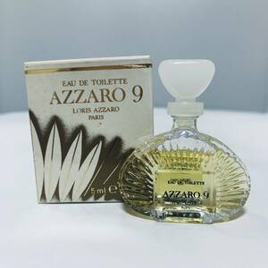 K0150　LORIS AZZARO AZZARO 9 ロリスアザロ　アザロ 9　5ml 廃盤レア　たぶん未使用