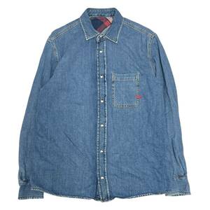 DIESEL ディーゼル　Reversible Denim Shirts インディゴ サイズ:S