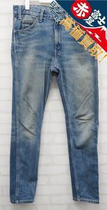 3P6394/リーバイス 30605-0055 LVC 606 BIGE ユーズド加工デニムパンツ オレンジタブ トルコ製 LEVI’S