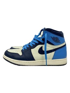 NIKE◆AIR JORDAN 1 RETRO HIGH OG/エアジョーダン1レトロハイ/ホワイト/28.5cm/WHT