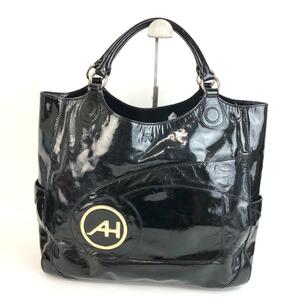 Anya Hindmarch アニヤハインドマーチ エナメル ハンドバッグ 鞄 バッグ レディース ブランド おしゃれ 送料無料