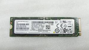 1円～ SAMSUNG SSD MZ-VLB512B 512GB M.2 NVMe 中古動作品(G135） 