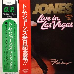 LPレコード　TOM JONES (トム・ジョーンズ) / LIVE IN LAS VEGAS