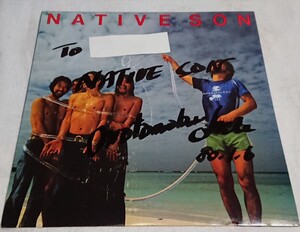 【LP レコード】NATIV SON ネイティブ・サン ※ サイン入り