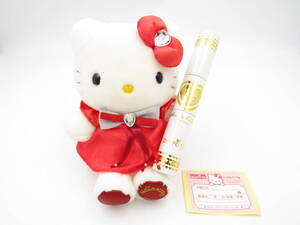 ZA805/未使用 ハローキティ ぬいぐるみ 電報 NTT ORIGINAL 2000 HELLO KITTY サンリオ Sanrio 保管品 