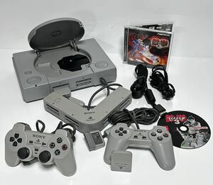 ★動作確認済★ PlayStation 1 PS1 本体 SCPH-7000 コントローラー付きSONY ソニー 