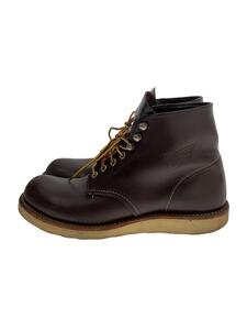 RED WING◆レースアップブーツ/26.5cm/BRW/レザー/8134