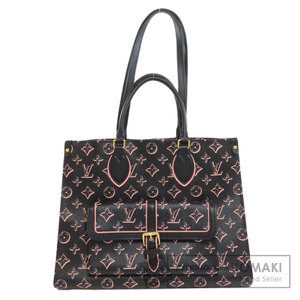 LOUIS VUITTON ルイヴィトン オンザゴーMM フォール・フォー・ユー ハンドバッグ モノグラムキャンバス レディース 中古