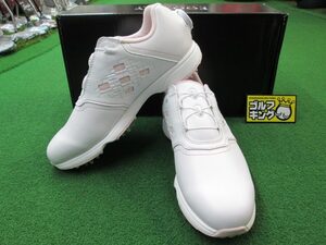 GK三好◆新品 181 【23.0】 【レディース】フットジョイ◆98649 W055 Eコンフォート ボア ◆ホワイト/ピンク◆快適◆女性用◆