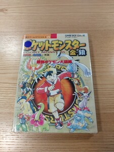 【E2927】送料無料 書籍 ポケットモンスター金・銀 最強ポケモン大図鑑 ( GBC 攻略本 金 銀 B6 空と鈴 )