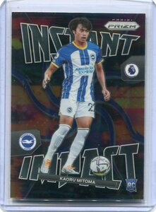 2022-23 Panini Prizm Premier League Instant Impac Kaoru Mitoma インサートカード 三笘薫