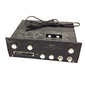 1円 McIntosh C-26 STEREO PRE AMP プリアンプ 通電確認済み 現状品 マッキントッシュ オーディオ機器