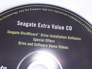 Seagate Extra Value CD / Seagate DiscWizard Drive Installation Software 211223502