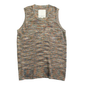 6000円スタート!! 美品!! Emporio Armani エンポリオアルマーニ メッシュタンクトップ オーバーサイズ MESH TANKTOP