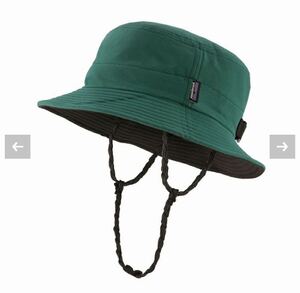 未使用 patagonia パタゴニア サーフブリマー L/XL ハット CIFG グリーン ビーチ サーフィン フィッシング キャンプ 釣りfishing surf camp