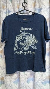 東洋　スカＴシャツ 半袖 Mサイス美品中古　テーラー　スカジャン　港商　龍　