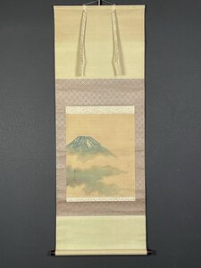 【模写】【一灯】ia4637〈鈴木其一〉富士図 酒井抱一門下 琳派 江戸時代後期 東京の人