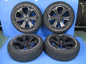 【即決有】ハイエース 200系 BARBERO W-DEEPS 17インチ 6.5J +38 PCD139.7 6穴 215/60R17C 109/107R タイヤ ホイール 4本 (g002534)