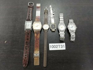 1002T31　腕時計　ジャンク品　おまとめ6点　ELGIN　Body Max　など　※動作未確認