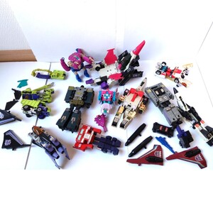 当時物トランスフォーマー大量詰め合わせ　本体セット　ジャンク扱い　タカラ　TAKARA　フィギュア　検　ダイアクロン　ミクロマン　G1