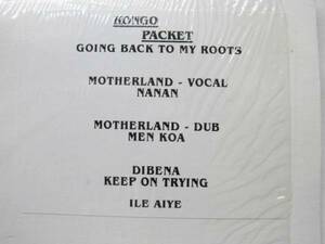 Kongo Packet / 人気曲「Lamont Dozier/Going Back To My Roots」収録 / Tribal House / Meiway / Tribal House / Toto Guillaume /Osibisa