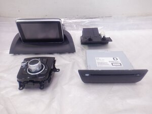 ☆作動確認済☆『H28 アクセラ DBA‐BM5FP-302598 に装着されていました』マツダ純正 マルチ モニター ナビ ユニット リモコン