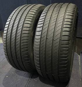 ☆送料無料☆【2022年製造】【溝7分山】MICHELIN PRIMACY4 2本 235/45R17 ビード傷あり ASP2446