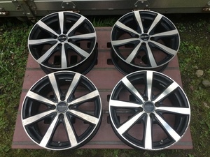 16インチ アルミ ホイール 4本 セット EuroSport BLEST 16×6.5J ハブ径約67mm